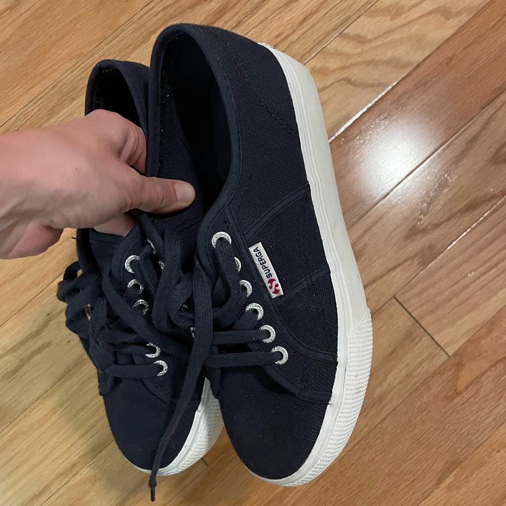 Superga Platform Sneakers Worn Once
